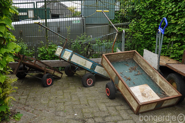 lekke banden karren voor algemeen gebruik