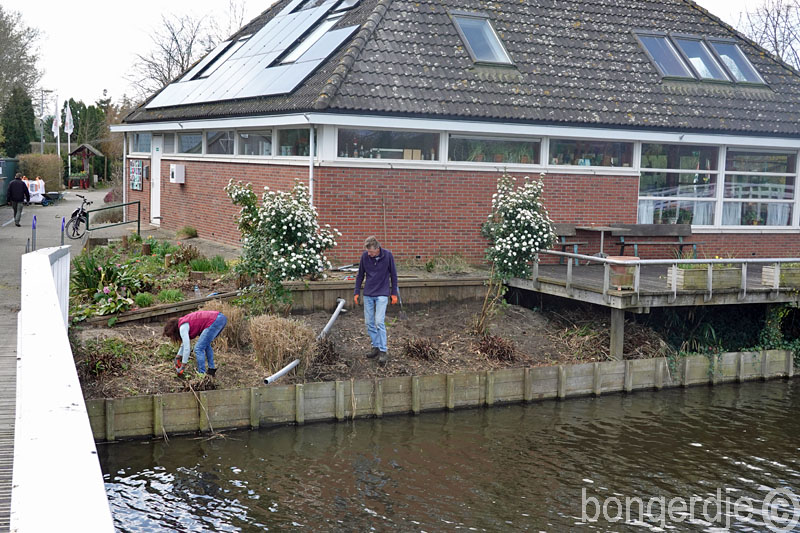  algemeen werk, talud flink opschonen 